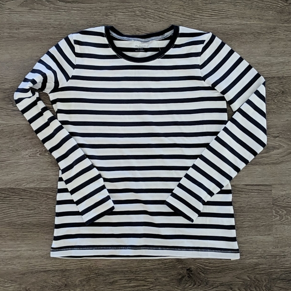 Madewell Tops - BNWOT Madewell Northside striped long sleeve